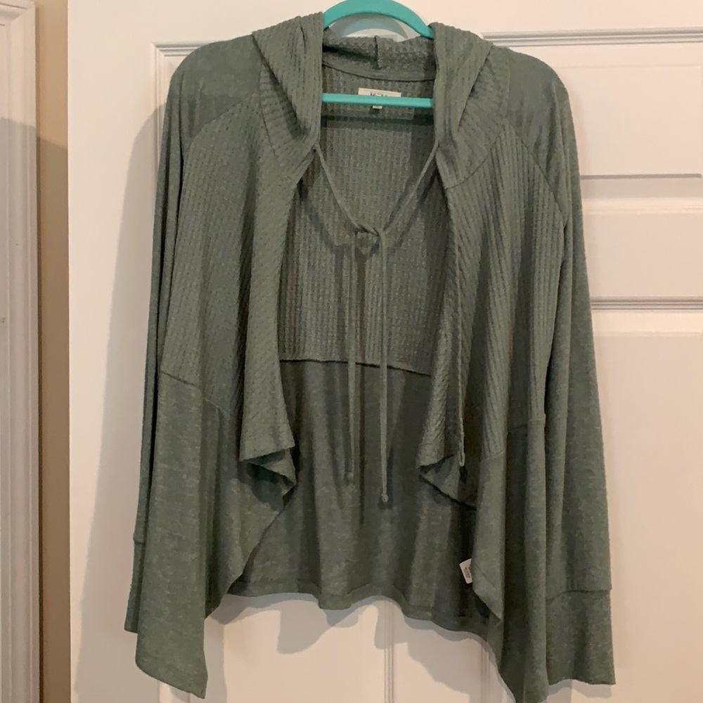 Cardigan Hoodie
